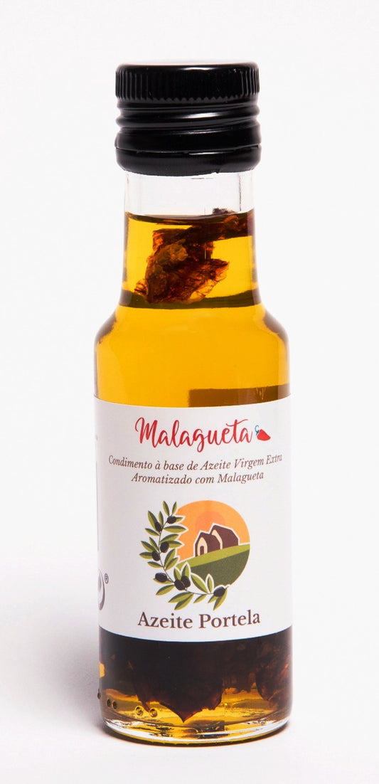 Condimento de Azeite Virgem Extra Aromatizado com Malagueta 100ml